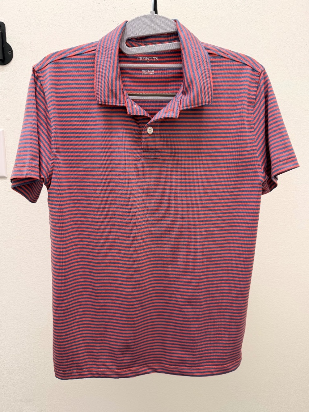 Crew Cuts performance polo XL (12-14)